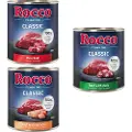 Rocco Classic Blandet Prøvepakke 6 x 800 g - Eksklusiv-Mix: Okse, Okse & Laks, Okse & And