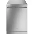 Smeg Lvs345bqstx Integreret Opvaskemaskine Med Tredje Hylde 14 Antal Kuverter