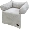 Designed By Lotte Bænkhynde Ribbet - Lysegrå - 50 x 50 x 30 cm
