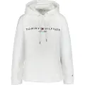 Tommy Hilfiger Tommy Hilfigertil kvinder. WW0WW31998 Heritage Hilfiger sweatshirt hvid (M), Casual, Bomuld, Polyester