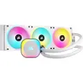Corsair Icue Link H150i Rgb White Aio Væskekøler Hvid