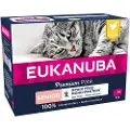 Eukanuba Senior Kornfri 12 x 85 g - Kylling