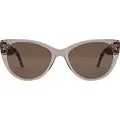 Fauna Audio Glasses Fabula - Crystal Brown