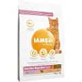 IAMS for Vitality Sensitive Digestion Adult & Senior med Kalkun - 10 kg