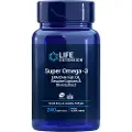Life Extension Super Omega-3 EPA/DHA med sesamlignaner og olivenekstrakt - 240 softgels