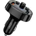 XO FM-sender med Bluetooth MP3 og USB-opladning 18W