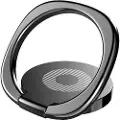 Baseus Privity Magnetisk Ring Holder til Smartphones - Sort