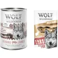 Wolf of Wilderness Adult 6 x 400 g - Single Protein - Strong Lands - Gris
