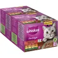 Whiskas Økonomipakke: Whiskas Pure Delight portionsposer 144 x 85 g - Klassisk ragout i gelé