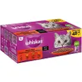 Whiskas Megapack Whiskas 1+ Adult friskhedsposer 48 x 85 g - Klassisk udvalg i sauce