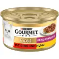 Gourmet Økonomipakke: Gourmet Gold Fin Komposition 48 x 85 g - Okse & Kylling