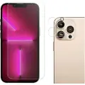 Mtp Products iPhone 14 Pro 2-i-1 Sæt Skærmbeskyttelse Hærdet Glas & Kamera Linse