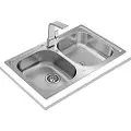 Teka Universe 80 T-xp 2c Ø Dobbelt Håndvask