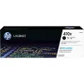HP 410X / CF410X High Capacity Black Toner - Lasertoner Sort
