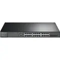 TP-LINK Jetstream Tl-sg3428xmp Netværksswitch Administreret L2+ Gigabit Ethernet (10/100/1000) Strøm Over Ethernet (poe) 1u Sort