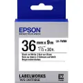 Epson Lk-7wbn-båndmærker 36 Mm