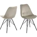 Actona - Spisebordsstol Betty, 2-pak - Brun - Stole - - Homeroom