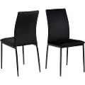 NORDFORM - Spisebordsstol Alida, 4-pak - Sort - Stole - - Homeroom