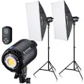 Bresser Br-60s Cob Led Dagslys-sæt 60w