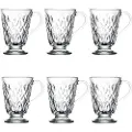 La Rochère - Krus med hank Lyonnais 6 glas La Rochere - Transparent - Kopper & krus - - Homeroom