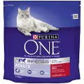 Purina One Adult Oksekød, fuldkorn til katte - 1,5 kg
