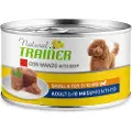 Trainer Natural Dog Natural Trainer Small & Toy Adult 6 x 150 g - 6 x 150 g oksekød