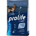 PROLIFE Smart Adult Medium / Large Breed ørred og ris - Sæt %: 2 x 12 kg