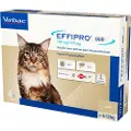 Virbac Effipro Duo spot-on loppemiddel til katte (6 - 12 kg)