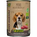 Biofood BF Petfood Biofood Organic Bio Menu oksekød vådfoder til hunde (400 g)