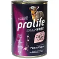 PROLIFE Grain Free Adult Sensitive Medium/Large Svinekød - Sæt %: 6 x 400 g