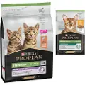 Purina Pro Plan Sterilised Kitten Healthy Start Laks - 3 kg