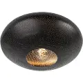 QAZQA Smart loftslampe sort og guld 40 cm inkl. Wifi G95 - Radiance