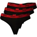 Hugo Boss Stripe 50480150 Tanga 3 Enheder