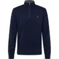 Ralph Lauren Polo Ralph Laurentil mænd. 710812963003 Pullover Navy med lynlås (M), Casual, Bomuld, Lange ærmer, Blå