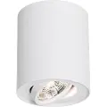QAZQA Moderne loftspot hvid roterbar og vippbar AR70 - Rondoo Up