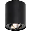 QAZQA Moderne loftsspot sort drejelig og vippbar AR70 - Rondoo Up