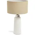Kave Home - Bordlampe Mijal - Hvid - Bordlamper - - Homeroom