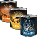 Wild Freedom Adult 6 x 800 g - Kornfri opskrift - Mixpakke (2 x Kylling, 2 x Sej, 2 x Kanin)