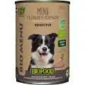Biofood BF Petfood Biofood Organic Bio Menu Sensitive kalkun vådfoder til hunde (400 g)