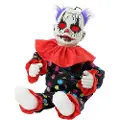 Atosa Dekorativ Klovnefigur Med Lys Og Lyd 55 Cm
