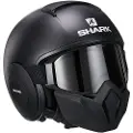 Shark Street Drak Blank Konvertibel Hjelm