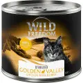 Wild Freedom Adult Sterilised 6 x 200 g - kornfri opskrift - Golden Valley Sterilised - Kanin & Kylling