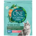 Purina One Dual Nature Med Laks & spirulina - Økonomipakke: 4 x 650 g