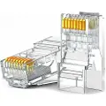 24hShop Modulært stik RJ45 CAT6 8P/8C 100-pak