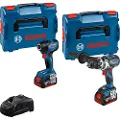 Bosch Kit18v:gsr18v-110c+gdr18v-210c+2x5.0ah+g Elektrisk Skruetrækker