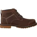 Timberland Timberlandtil mænd. TB0A2NFPF131 Brune Larchmont chukka-støvler med snørebånd i læder til mellemkalven (50), Fast, Blonder, Casual