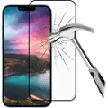 Mtp Products iPhone 14 Pro Max Rurihai Full Cover Hærdet Glas - Sort Kant