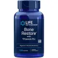 Life Extension Bone Restore med K2-vitamin - 120 kapsler