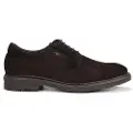 Fluchos Fluchostil mænd. F0631 Lædersko F0631 Mørkebrun (41), 1-3 cm, Blonder, Casual