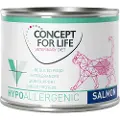 Concept for Life Veterinary Diet Hypoallergenic laks - 6 x 185 g